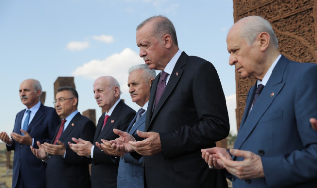 Cumhurbaşkanı Recep Tayyip Erdoğan Ahlat'ta