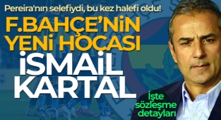 Fenerbahçe, İsmail Kartal ile anlaşmaya vardı