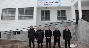 YENİ YAPILAN OKULA ŞEHİT EREN ÖZTÜRK’ÜN ADI VERİLDİ