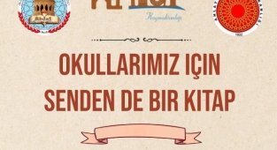 Ahlat’ta “Okullarımız için senden de bir kitap” kampanyası
