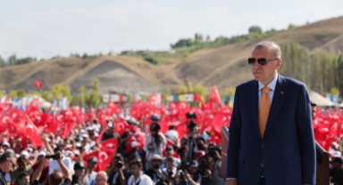 Cumhurbaşkanı Erdoğan Ahlat'ta,