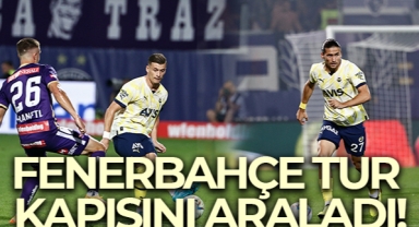 Fenerbahçe tur kapısını araladı!