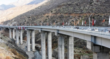 Bitlis Çayı Viyadüğü törenle açıldı