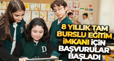8 yıllık tam burslu eğitim imkanı için başvurular başladı