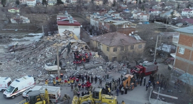 Malatya'da 5.6 büyüklüğünde deprem