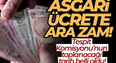 Asgari Ücret Komisyonu 13 Haziran'da toplanacak