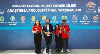 TÜBİTAK’TA TÜRKİYE ÜÇÜNCÜLÜĞÜ GURURLANDIRDI