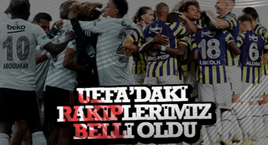 UEFA Avrupa Konferans Ligi'nde, Türk takımlarının rakipleri belli oldu