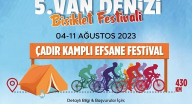 5. Van Denizi Bisiklet Festivali başlıyor