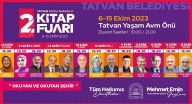 Tatvan Doğu Anadolu Kitap Fuarı kapılarını ikinci kez açıyor