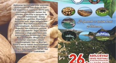 Adilcevaz’da “26. Ceviz Festivali ve Kültür Etkinlikleri” düzenlenecek