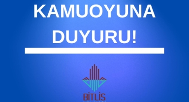 Bitlis Genelinde Tüm Etkinlikler (1) Gün Süreyle Yasaklanmıştır