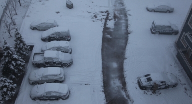 Ahlat’ta kar etkili oldu