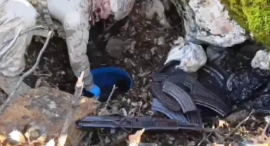 Bitlis’te silah ve çok sayıda mühimmat ele geçirildi