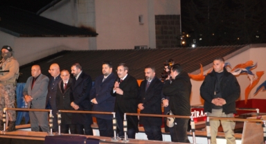 Cumhurbaşkanı Yardımcısı Yılmaz Ahlat’ta halkla buluştu