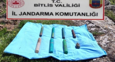Bitlis’te EYP ve çok sayıda mühimmat ele geçirildi