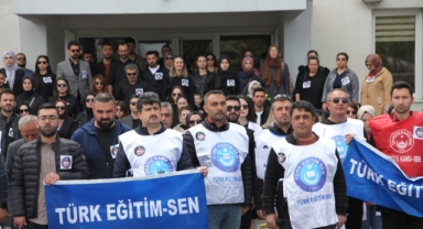 Okul müdürünün öldürülmesi Ahlat’ta protesto edildi 