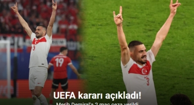 Merih Demiral'a 2 maç ceza verildi