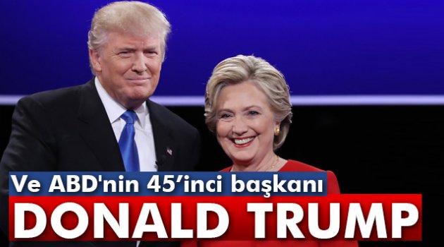 ABD'nin yeni başkanı Donald Trump