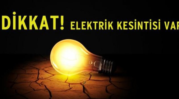 AHLAT'TA 9 SAAT ELEKTRİK KESİNTİSİ YAPILACAK