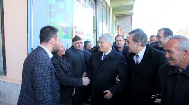 AK PARTİ GENEL BAŞKAN YARDIMCISI DEMİRÖZ'ÜN AHLAT ZİYARETİ