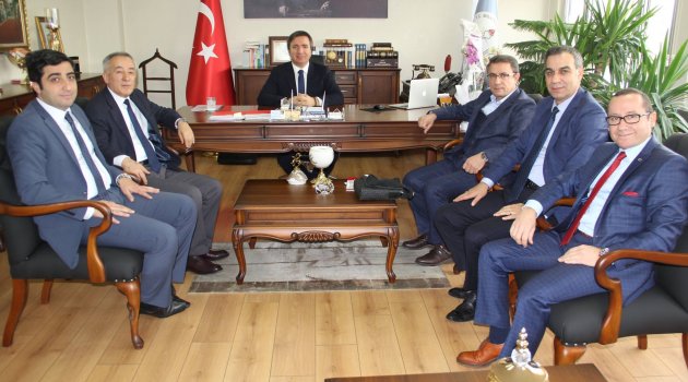 AKEV'DEN GENEL MÜDÜR AYDOĞDU'YA ZİYARET