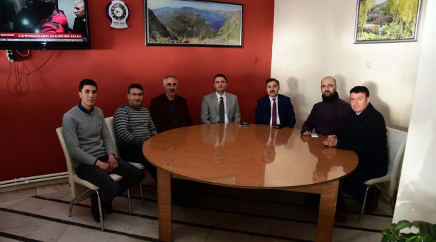 Kaymakam Tekbıyıkoğlu basın mensuplarıyla bir araya geldi